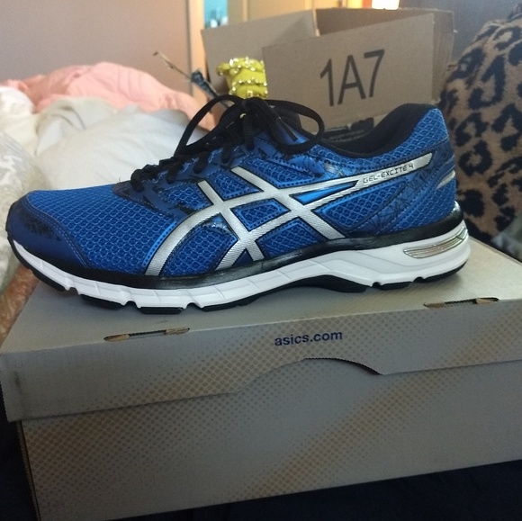 asics gel excite 4 running trainers mens